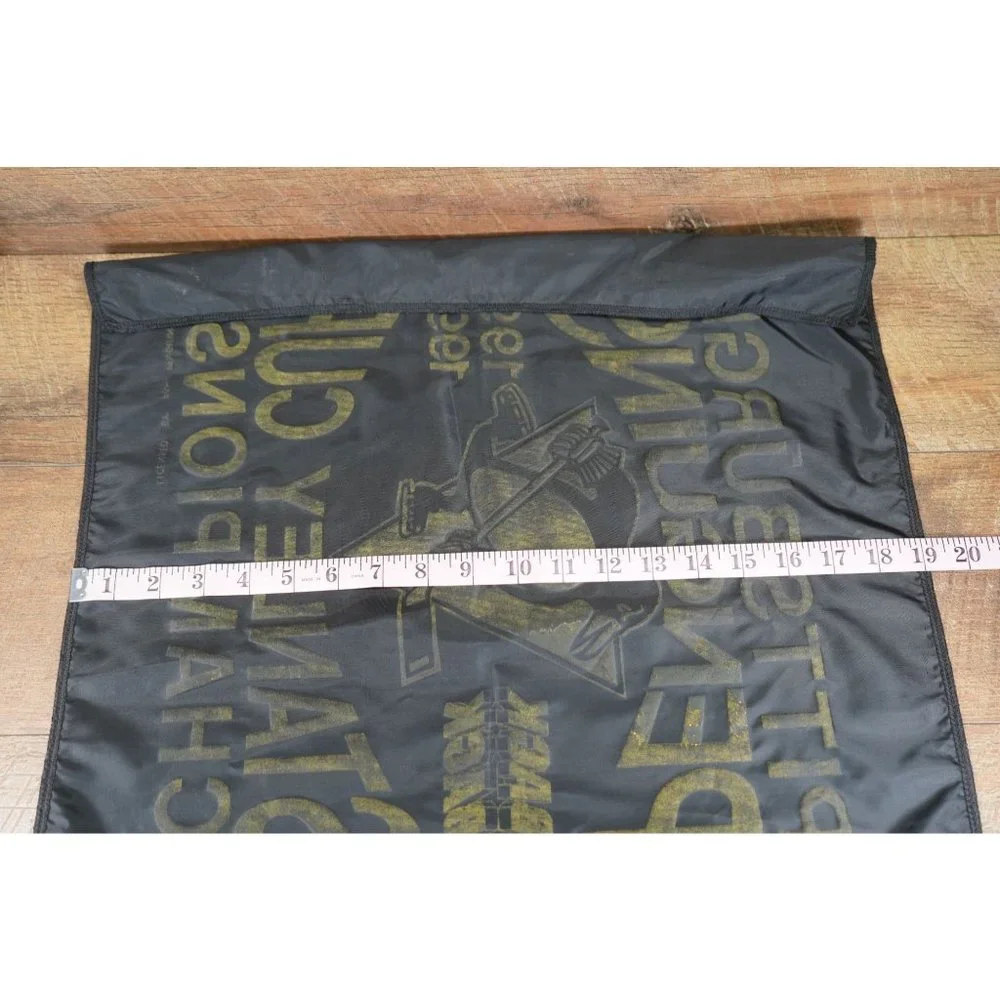 VTG Pittsburgh Penguins 1991-92 Back to Back Stanley Cup Champions Flag 21